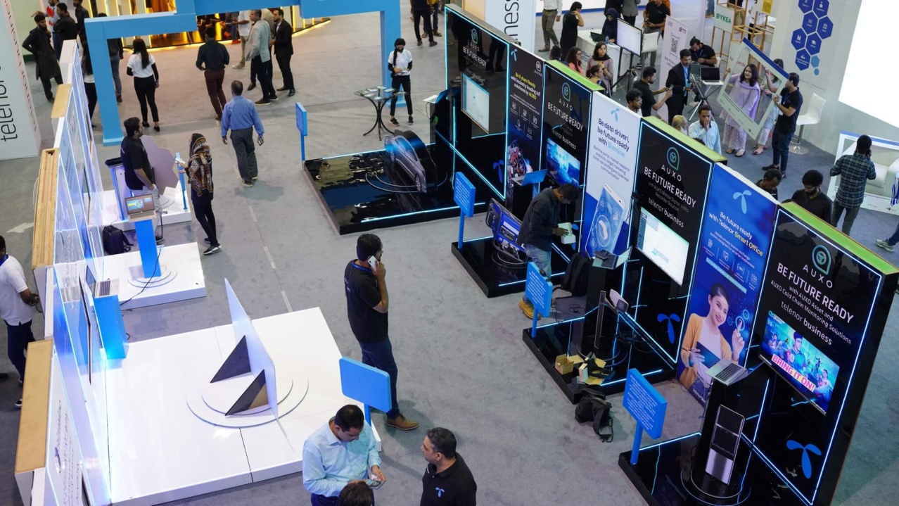 Telenor Business Experience Zone at ITCN Asia Expo